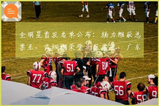全明星首发名单公布：杨力维获总票王，武桐桐荣登北区票王，广东四名球员入围